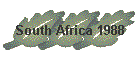 South Africa 1988